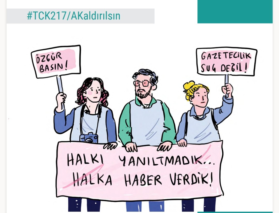 TGS: Basın özgürlüğü “TCK 217/A” kıskacında